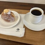 コポリドーナツ - マスタ〜が淹れるコーシーは、最高の味わい屋根(^^)v