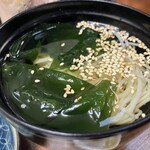 民宿 くじら - お吸い物 ソーメン