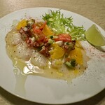 maison tacos - 本日のセビーチェ(真鯛とタコ)