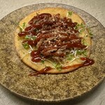 maison tacos - プルドポークと自家製BBQソース