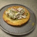 maison tacos - レモン香る蒸し鶏のワサビマヨ