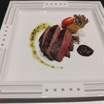 旅館 神仙 - 焼物（高千穂牛ステーキ）