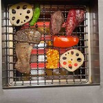 天神黒毛流 焼肉 参星 - 