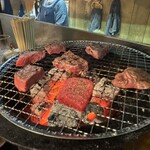 万正 - 軽く焼いて頂く赤身