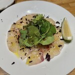 洋食 おがた - カンパチのカルパッチョ　