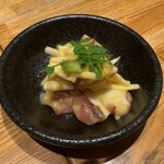 洋食 おがた - タコとウドのてっぱい