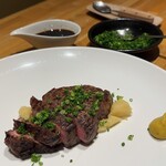 洋食 おがた - レモンソースステーキ