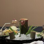 竹林と石畳の料亭 喜祥 - 