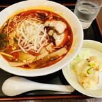 中国四川料理 ドンシュー - 酸辣ラーメンとエビマヨ