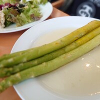 カフェトスカ - 定番のアスパラは健在！