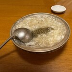 ぎをん森幸 - じゅん菜入りフカヒレスープ