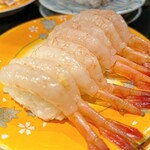 廻る富山湾 すし玉 - 地物甘海老