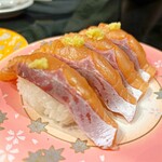 廻る富山湾 すし玉 - サクラマス