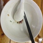 ヤマシロ - 珍しくスープまで飲みほしてしまうおいしさ