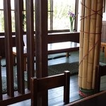 手打 神代そば - 座敷