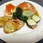 ゴメンネJIRO - 前菜の盛り合わせ