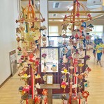 シーサイドスパ マリーナ展望レストラン - 入口の吊るし雛