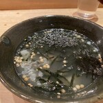 鳥しき - お茶漬け