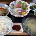 食事処 海ほたる - 日替わり定食　¥800