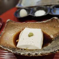 天ぷら とばり - ジーマミー豆腐？