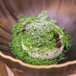 Simplicité - ランチコース 12100円 のうこぎ ヨーグルト添え