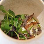 Simplicité - ランチコース 12100円 のセルベルドカニュ スーナ メカジキ