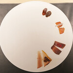 Simplicité - ランチコース 12100円 の海シェルキュトリの盛り合わせ