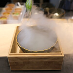 Simplicité - ランチコース 12100円 のうこぎ ヨーグルト添え