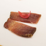 Simplicité - ランチコース 12100円 の海シェルキュトリの盛り合わせ