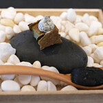 Simplicité - ランチコース 12100円 のオリーブ／海苔