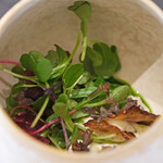 Simplicité - ランチコース 12100円 のセルベルドカニュ スーナ メカジキ