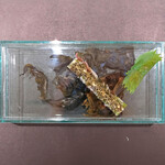 Simplicité - ランチコース 12100円 の白海老ソブラサーダ／フロマージュドテット