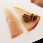 Simplicité - ランチコース 12100円 の海シェルキュトリの盛り合わせ