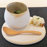 Simplicité - ランチコース 12100円 のセルベルドカニュ スーナ メカジキ