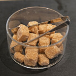 Simplicité - ランチコース 12100円 の角砂糖