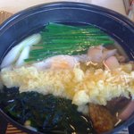 宝うどん - 鍋焼きうどんアップ