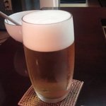 白鳥 - 生ビール中一杯目