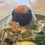 吉田カレー  - キーマアップ