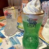 コメダ珈琲店 - クリームソーダと生レモンスカッシュ