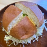 コメダ珈琲店 - フィッシュフライバーガー