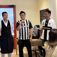 アドゥエパッシ - アンティキサポーリの阿部シェフ、アドゥエパッシの河合シェフ、ボンダボンの多田シャルキュティエ