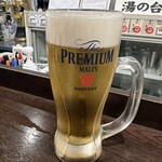 金町製麺 - 泡のザ･プレミアム･モルツ　500円