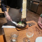 CHEESE KITCHEN RACLER - ラクレット　ビーフステーキ