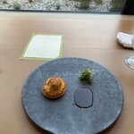 FUFU Karuizawa Yoko No Kaze - フォアグラ　ウナギのパイ包み焼　長野県産塩尻赤ワインソース