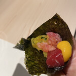 鮨のしはち - マグたく巻