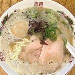 福間ラーメンろくでなし - こってりの味玉ラーメン950円！