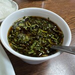 大黒食堂 - ニラニンニクネギの醤油タレ。万能です！