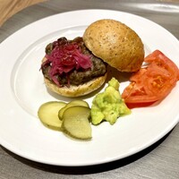 オールデイダイニング グランドエール(ヴィラフォンテーヌ グランド 羽田空港) - 那須野が原牛ハンバーガー