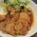 Resutoran Ami - 生姜焼き定食メイン皿