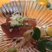 乙女寿司 - 鰹とバイガイ